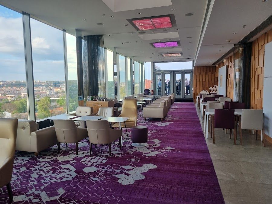 Cloud 9 Sky Bar at Hilton, Prague