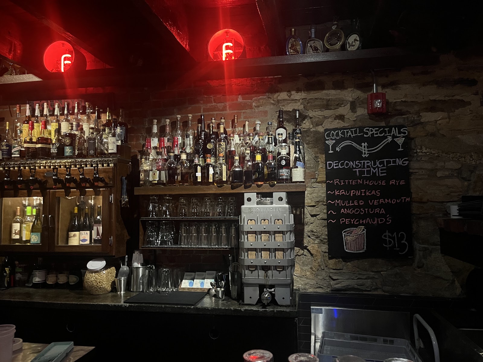 Foundation Raleigh-Durham bar interior