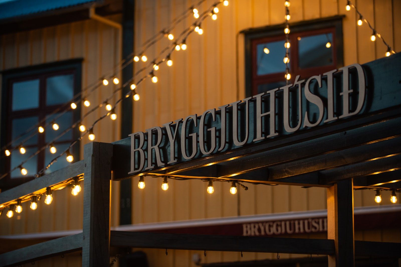 Bryggjan Craft Beer Reykjavik bar interior