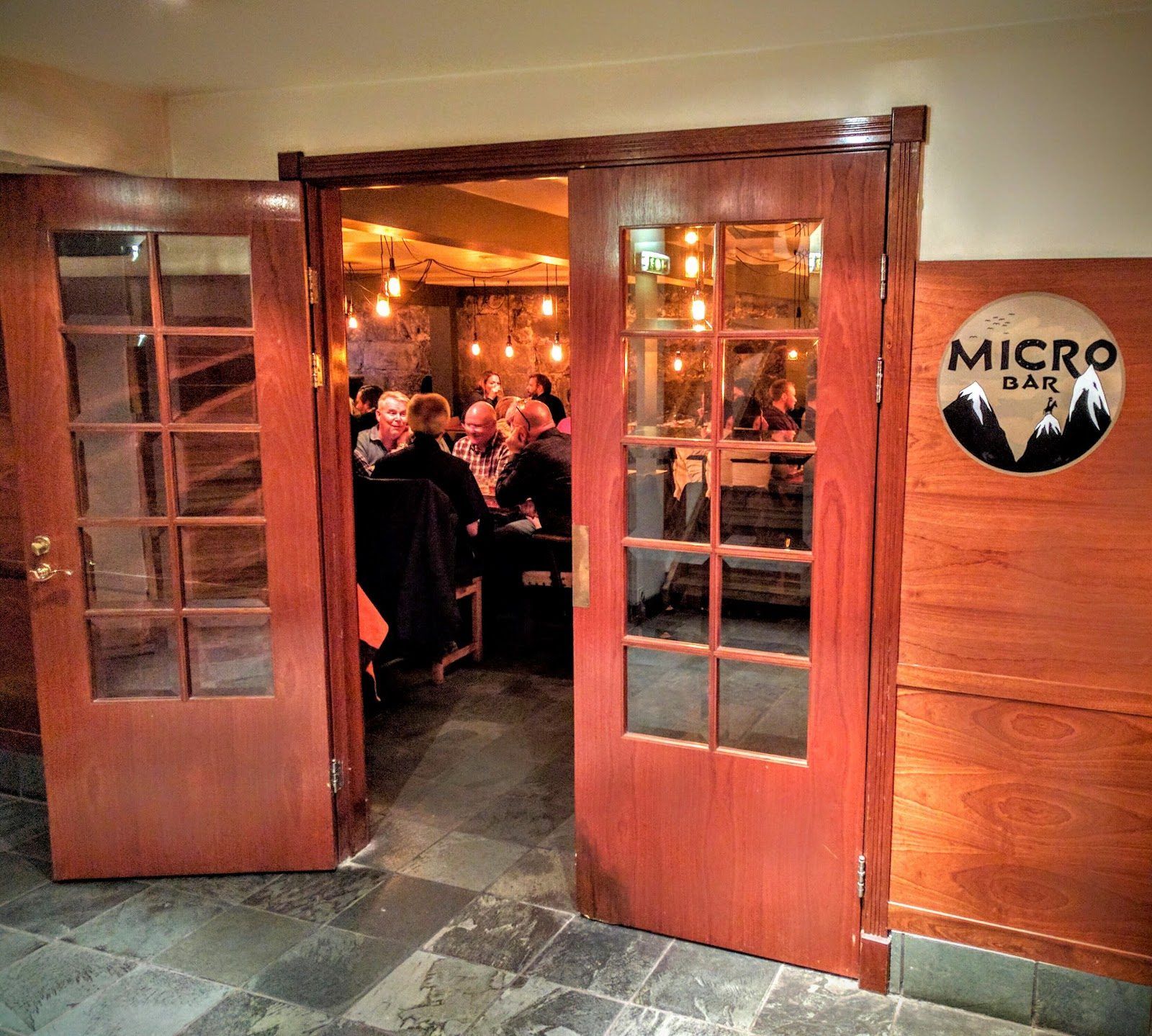 Microbar Reykjavík bar interior