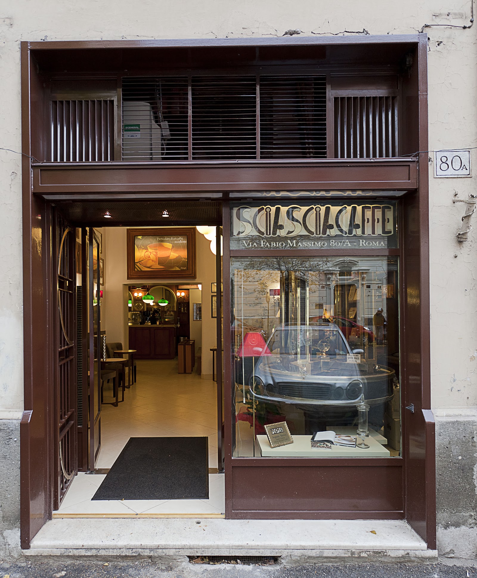 Sciascia Caffe historic Prati coffee bar interior Rome