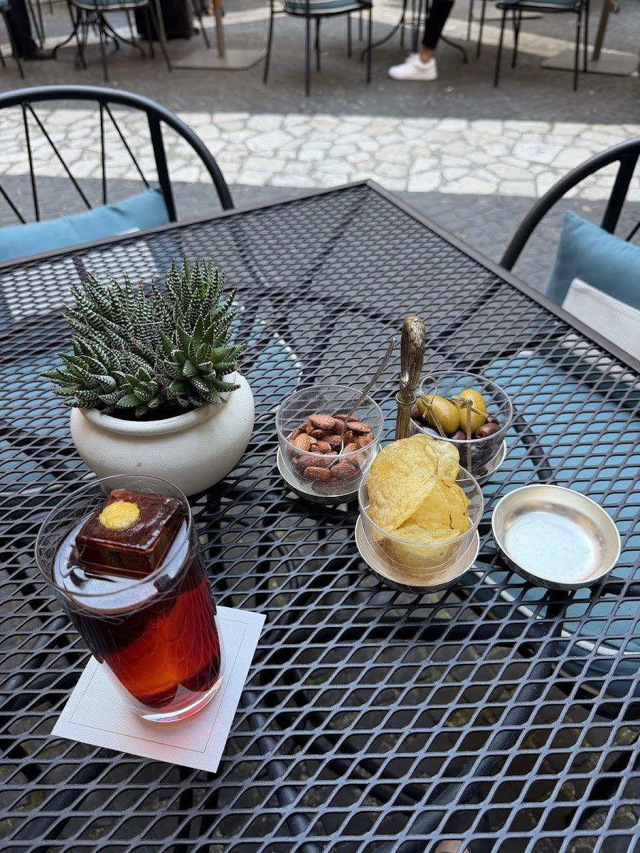 Stravinskij Bar at Hotel de Russie, Rome