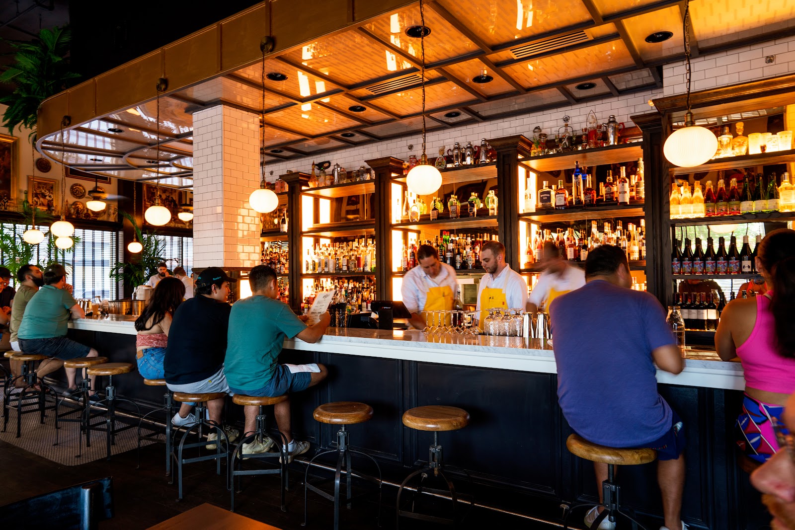 Boulevardier San Antonio bar interior