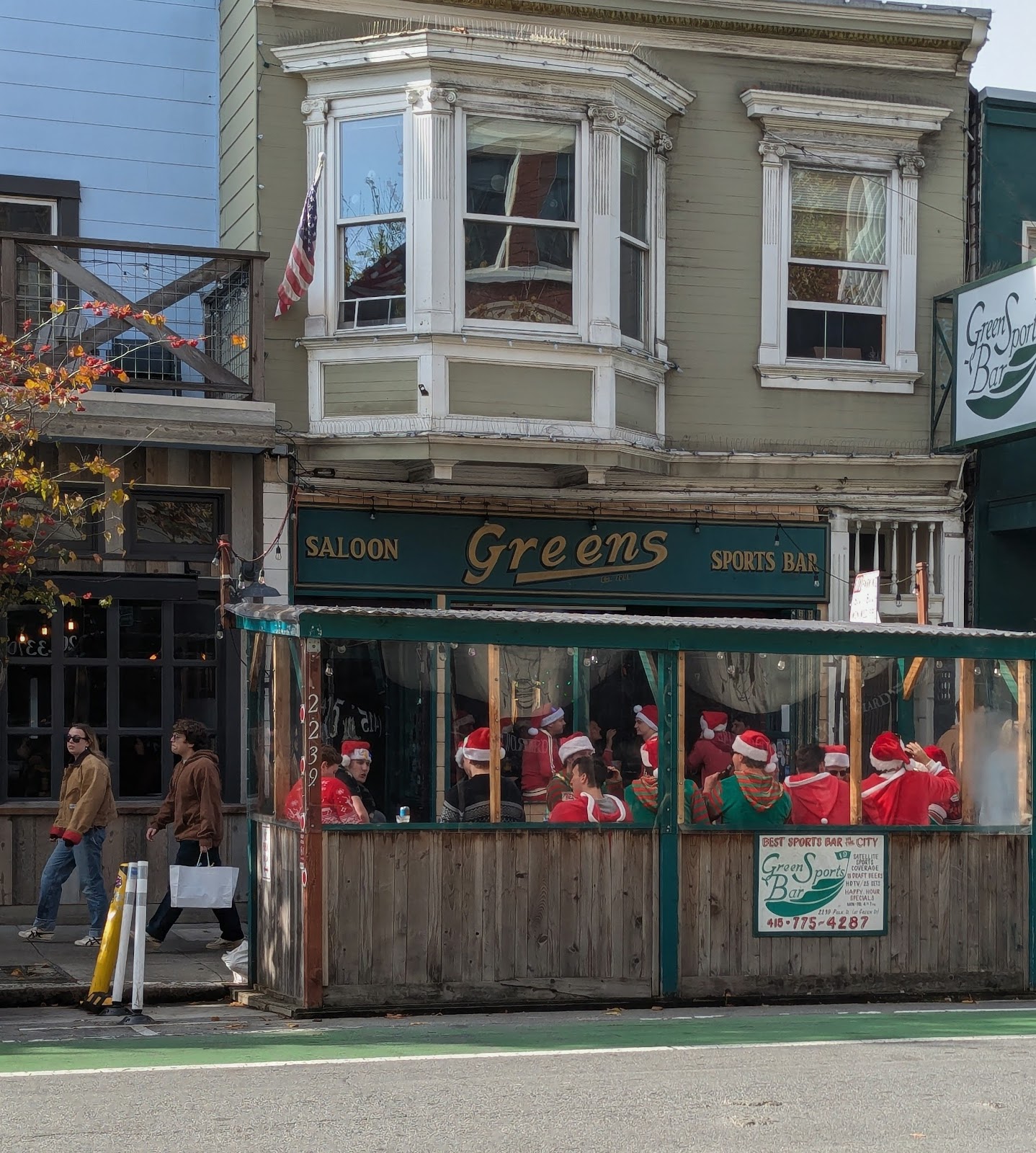 Greens Sports Bar, San Francisco