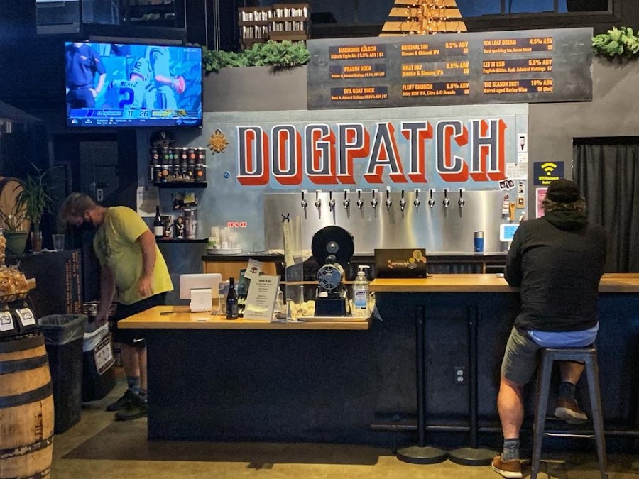Harmonic Brewing taproom in the Dogpatch, San Francisco bar
