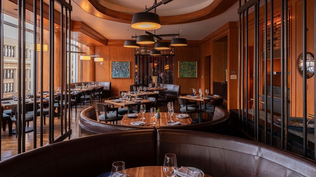 MKT Restaurant and Bar on the fifth floor of the Four Seasons, Market Street, San Francisco