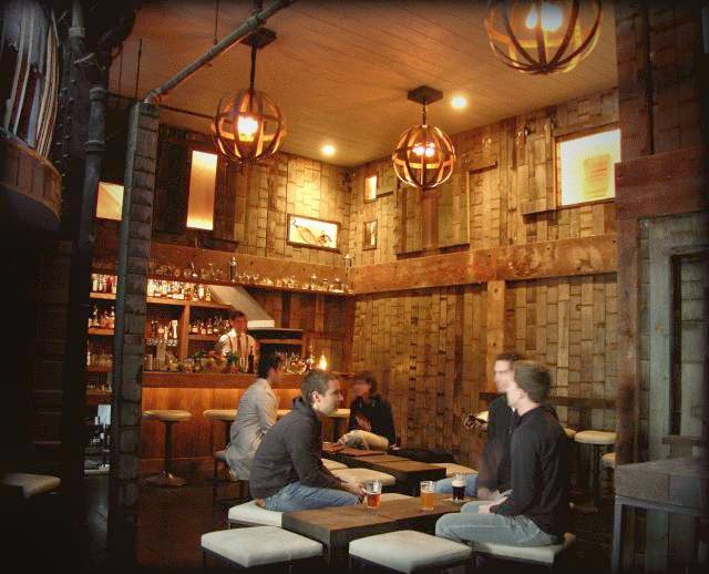 Rickhouse cocktail bar interior, Financial District San Francisco