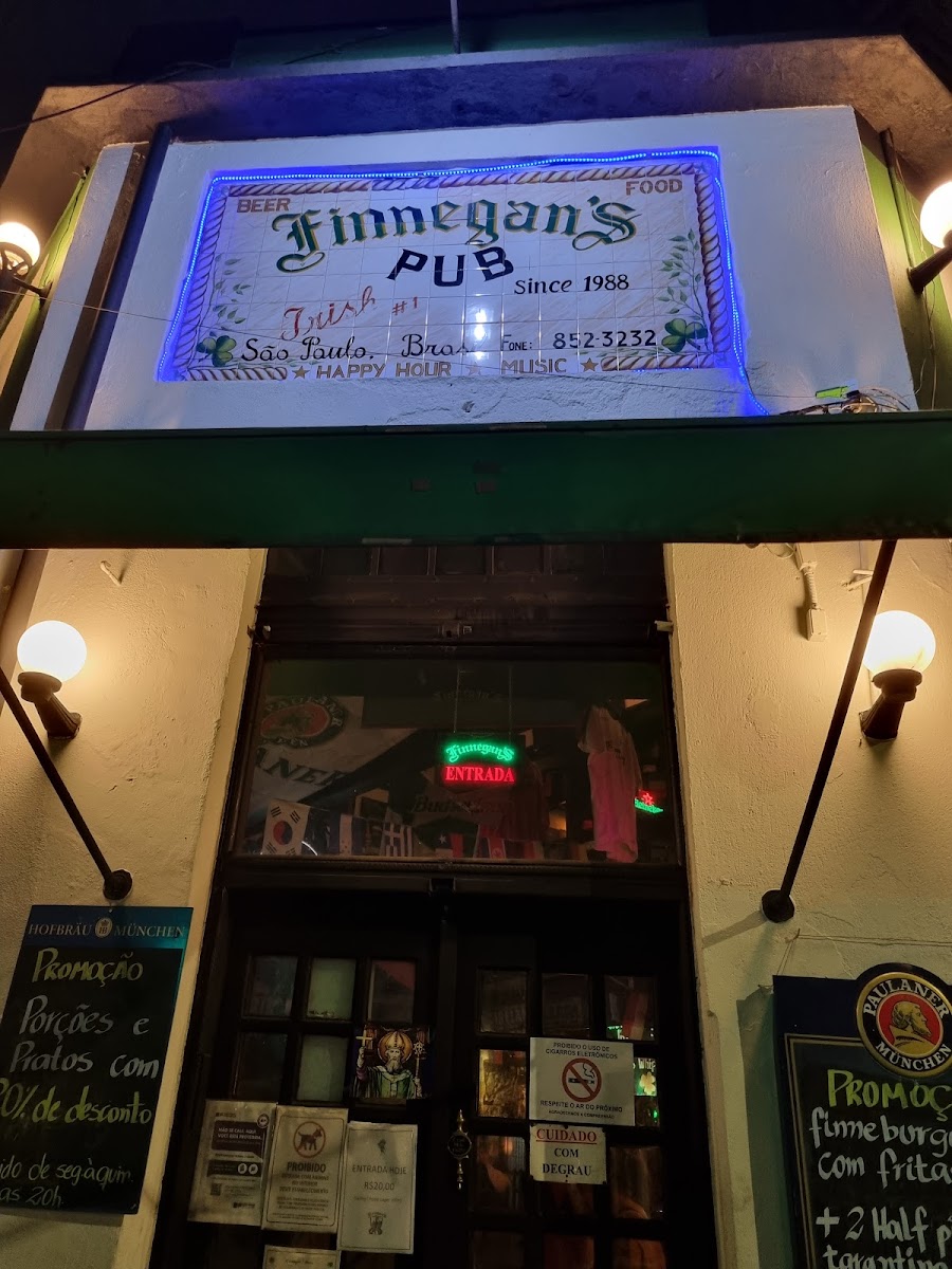 Finnegan's Pub, Sao Paulo