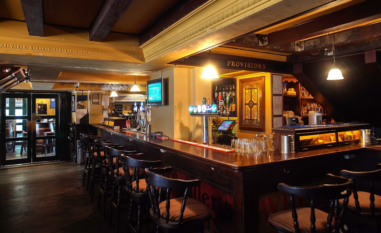 Molly Malone's Irish pub interior on Circular Road, Singapore
