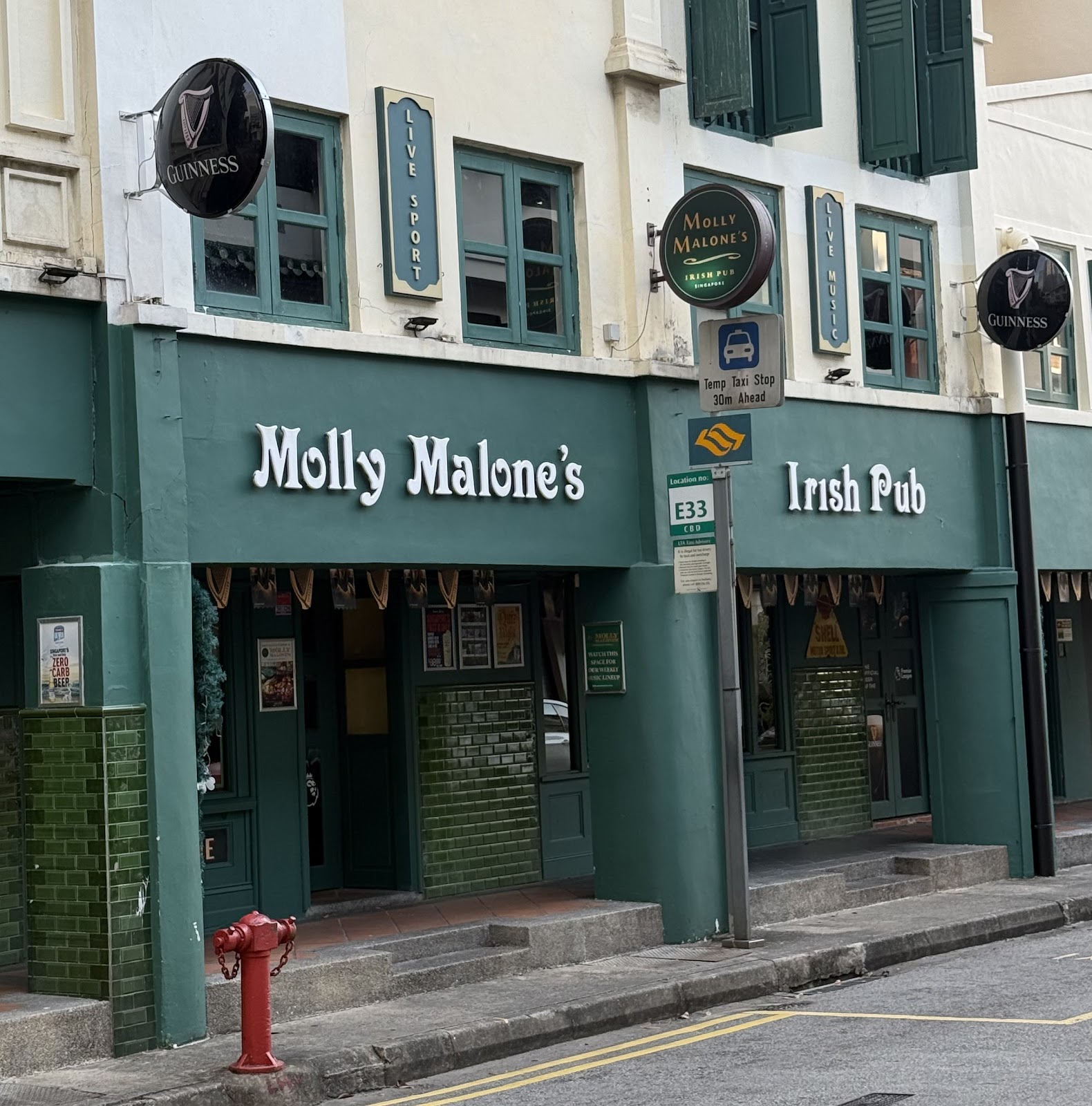 Molly Malone's, Singapore