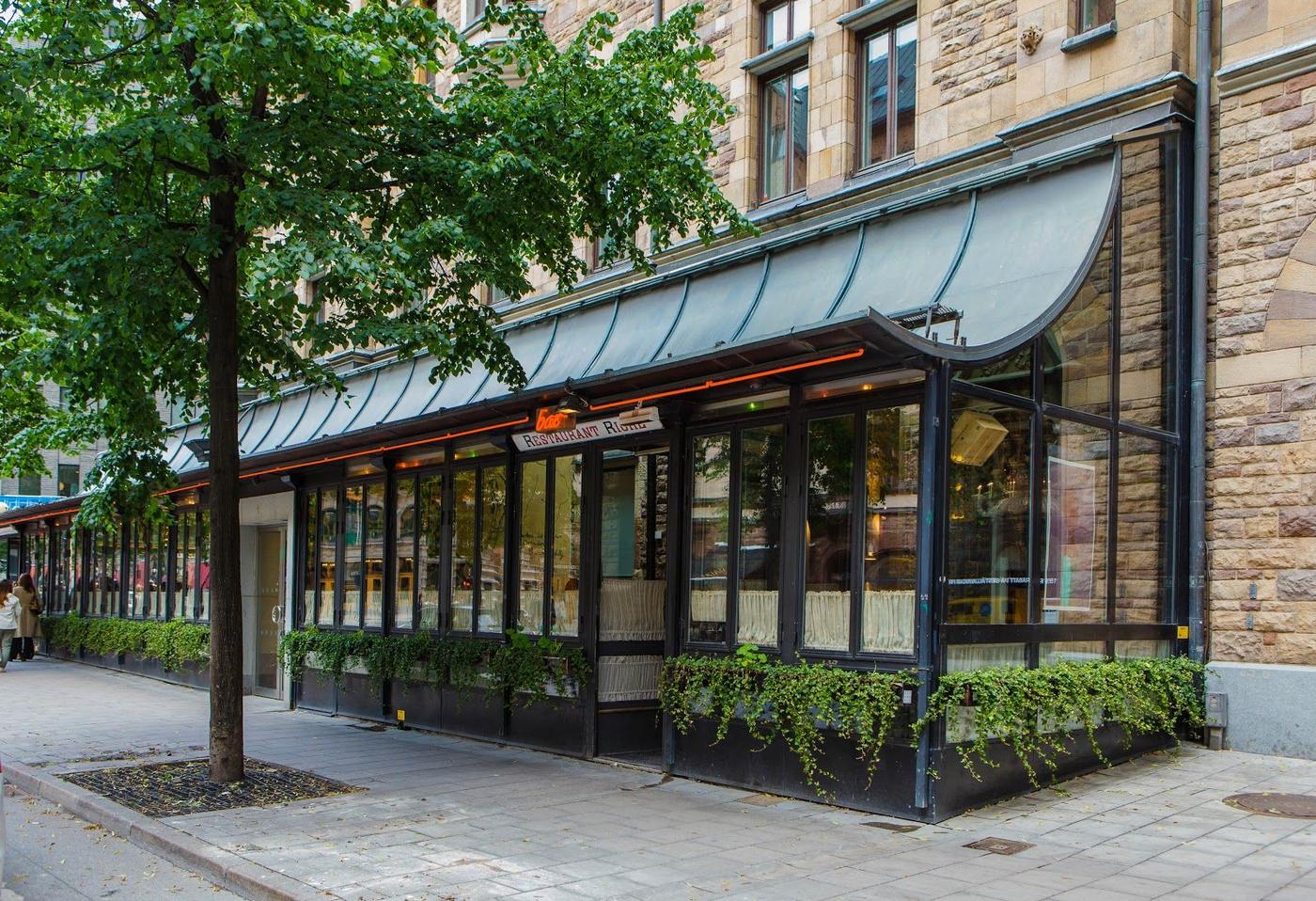 Riche Stockholm — Art Deco brasserie bar on Birger Jarlsgatan