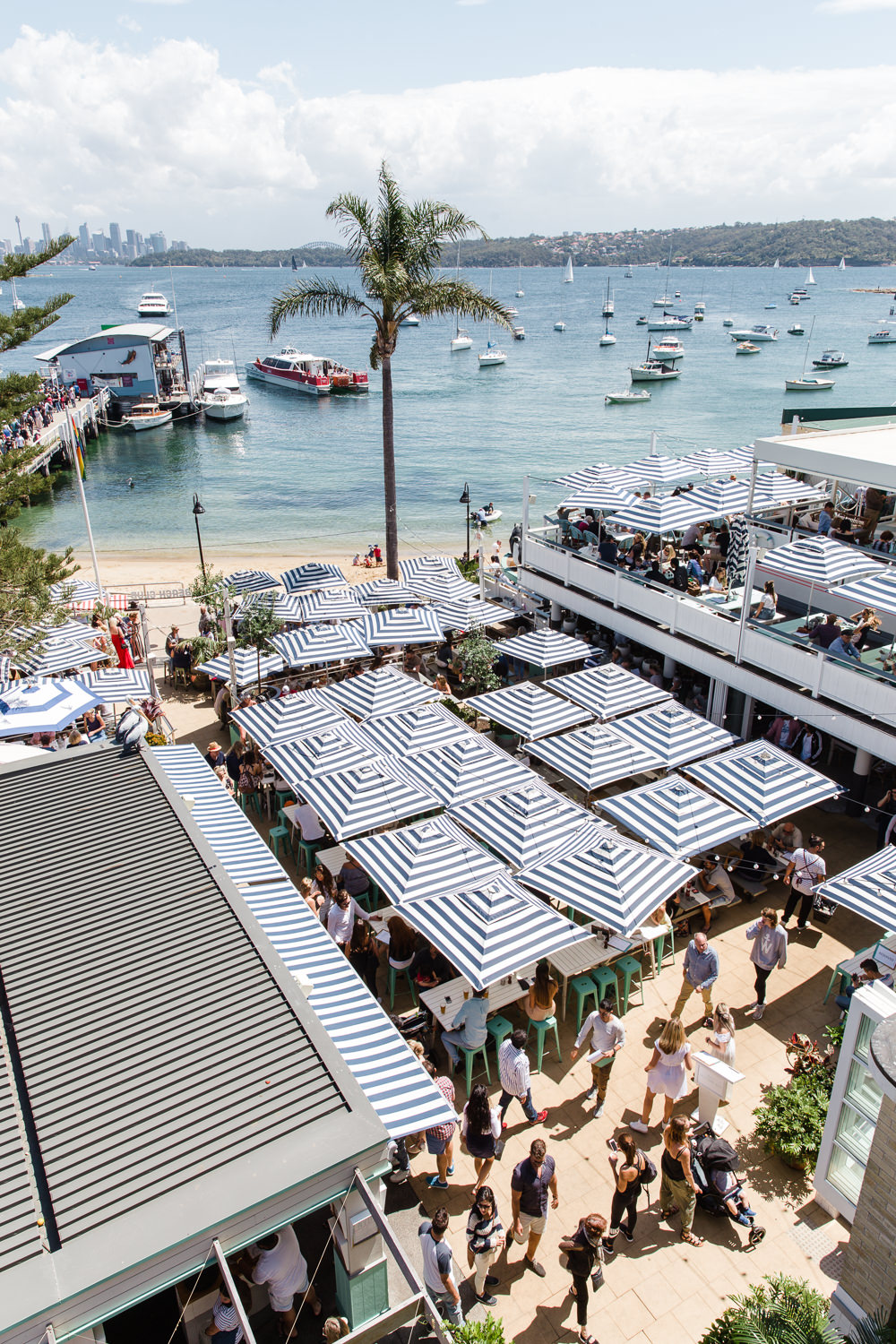 Watsons Bay Boutique Hotel beer garden and sports bar, Sydney Harbour