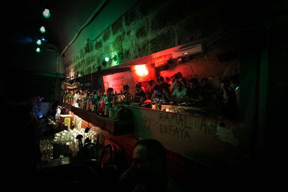 Anna Loulou Bar interior with warm lighting