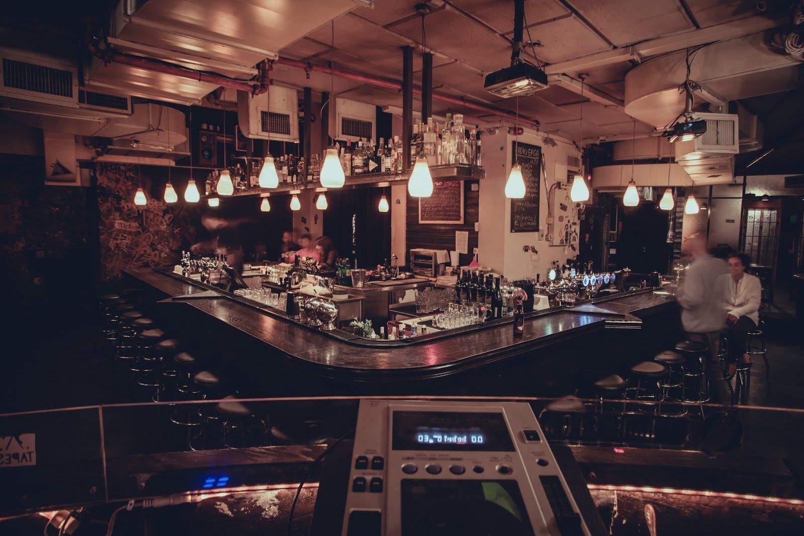 Radio EPGB live music bar interior Florentin Tel Aviv