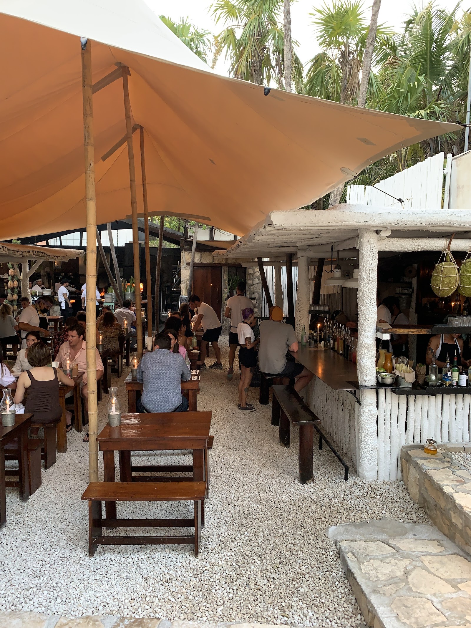 Hartwood Tulum bar interior