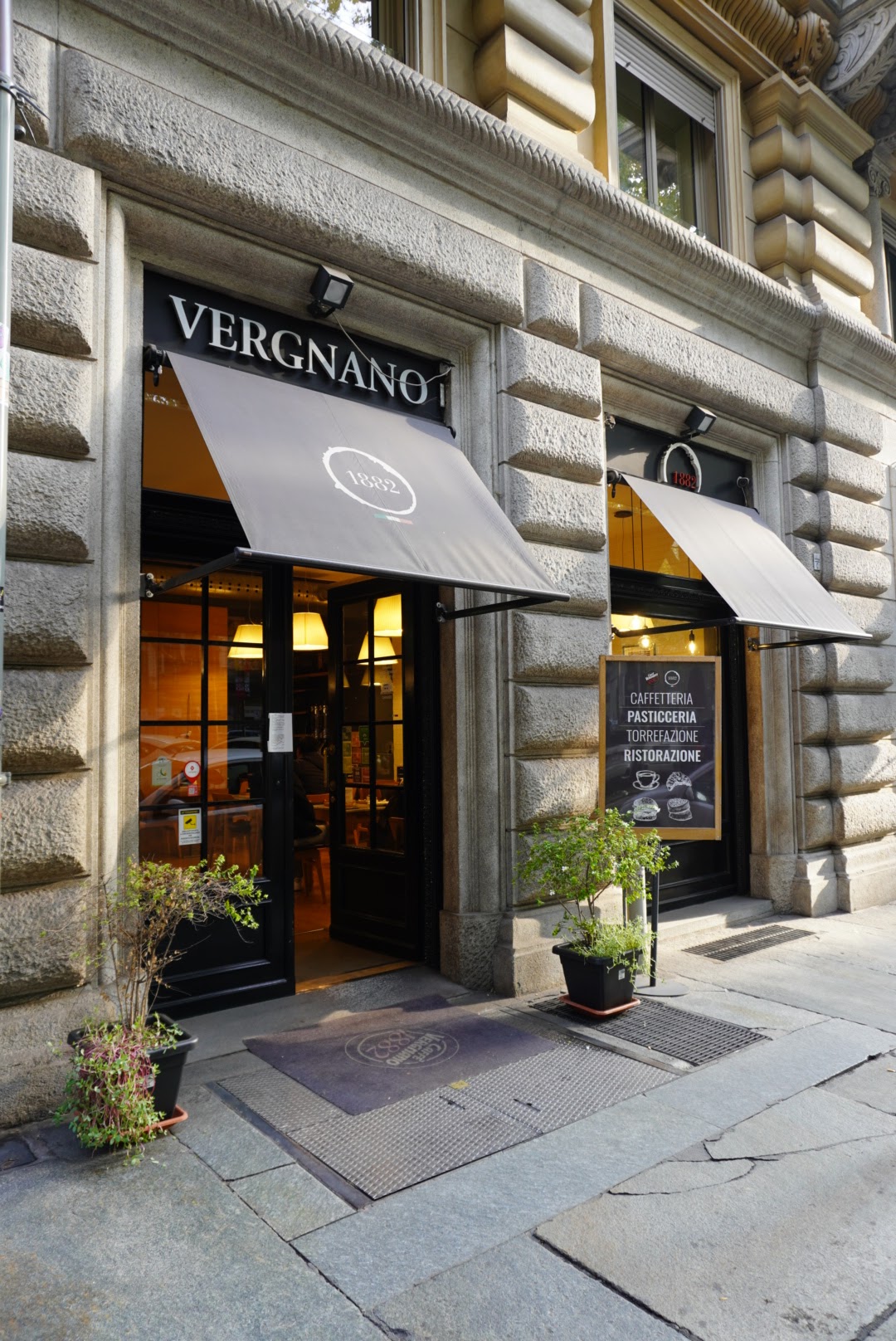 Caffè Vergnano 1882 Turin bar interior
