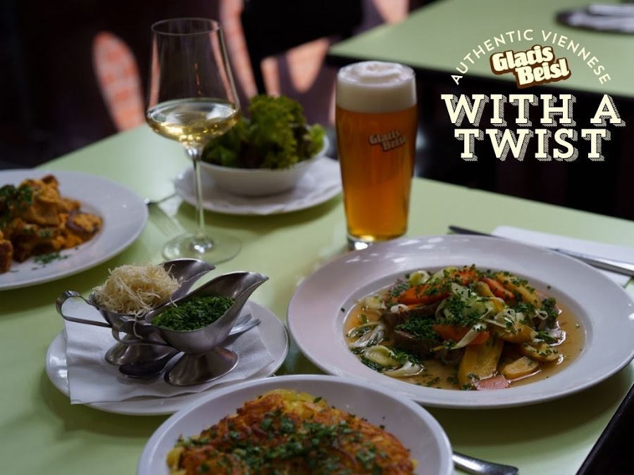 Austrian wine and Viennese dishes at Glacis Beisl