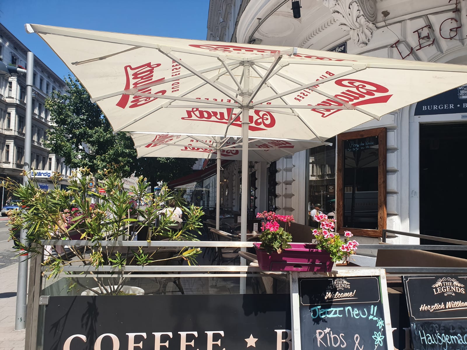The Legends music-themed burger bar and diner in Landstrasse, Vienna