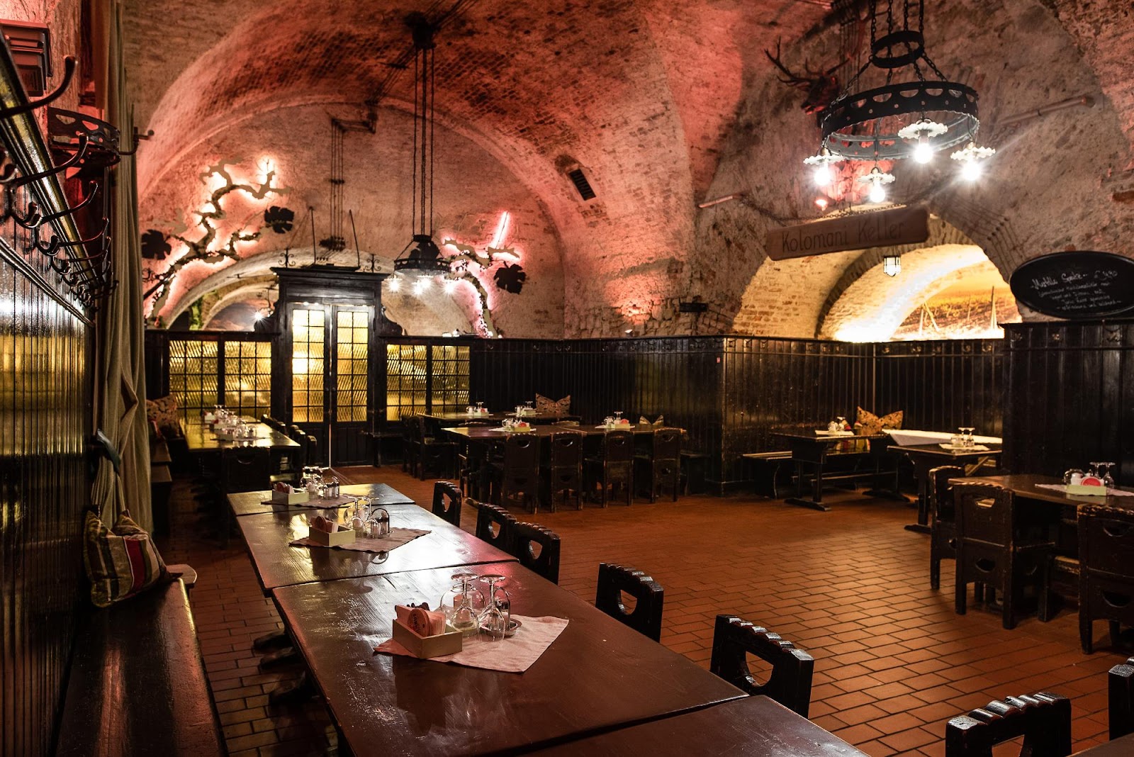 Melker Stiftskeller historic cellar restaurant on Schottengasse, Vienna