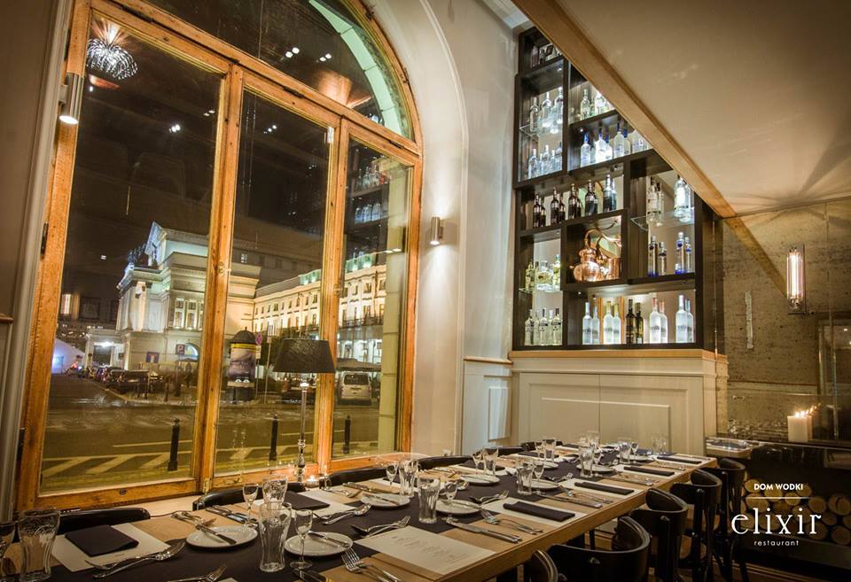 Elixir by Dom Wodki vodka atelier near Plac Teatralny, Warsaw