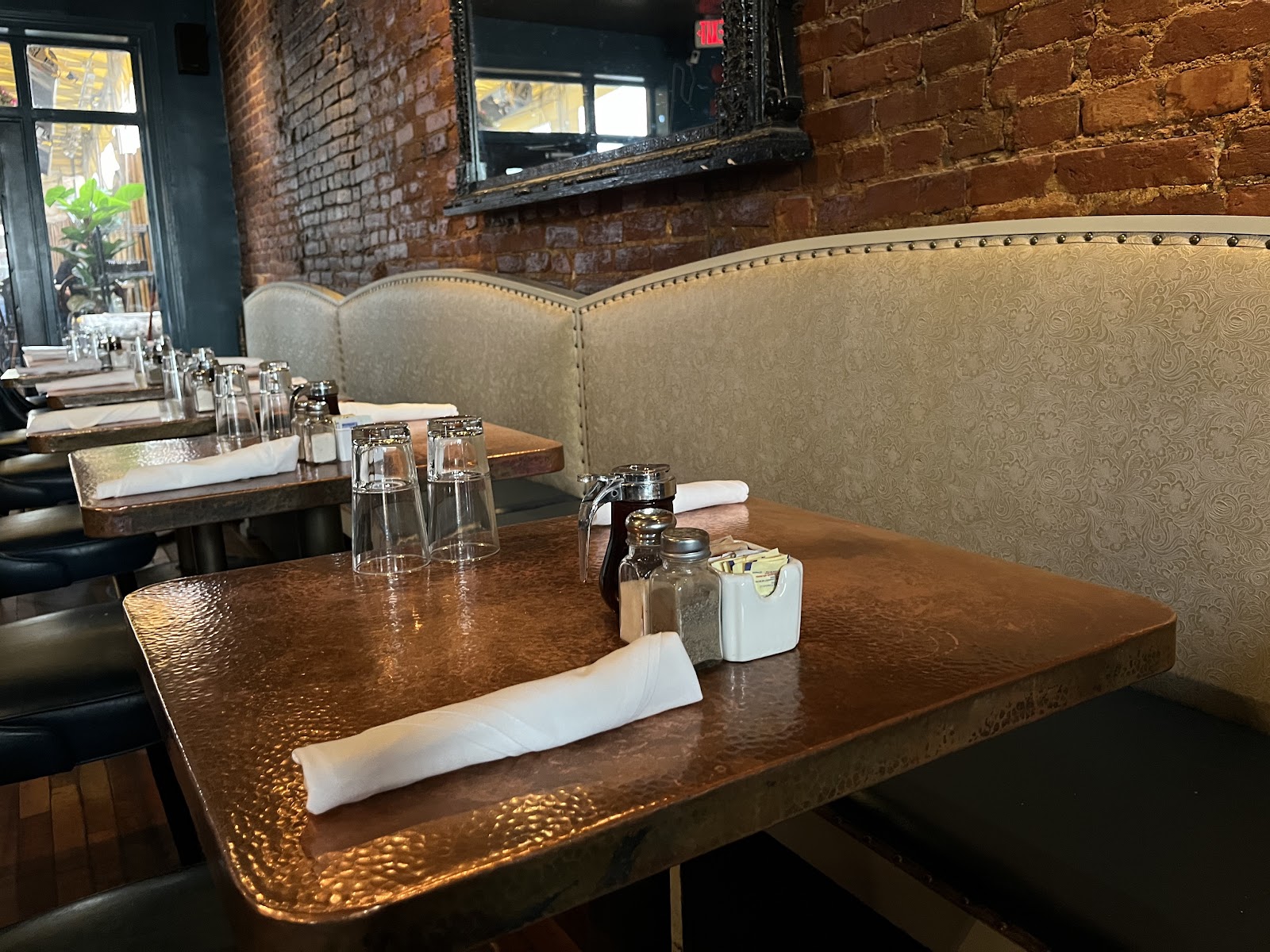 Warm neighbourhood cocktail bar interior at Bar Charley, Dupont Circle, Washington DC
