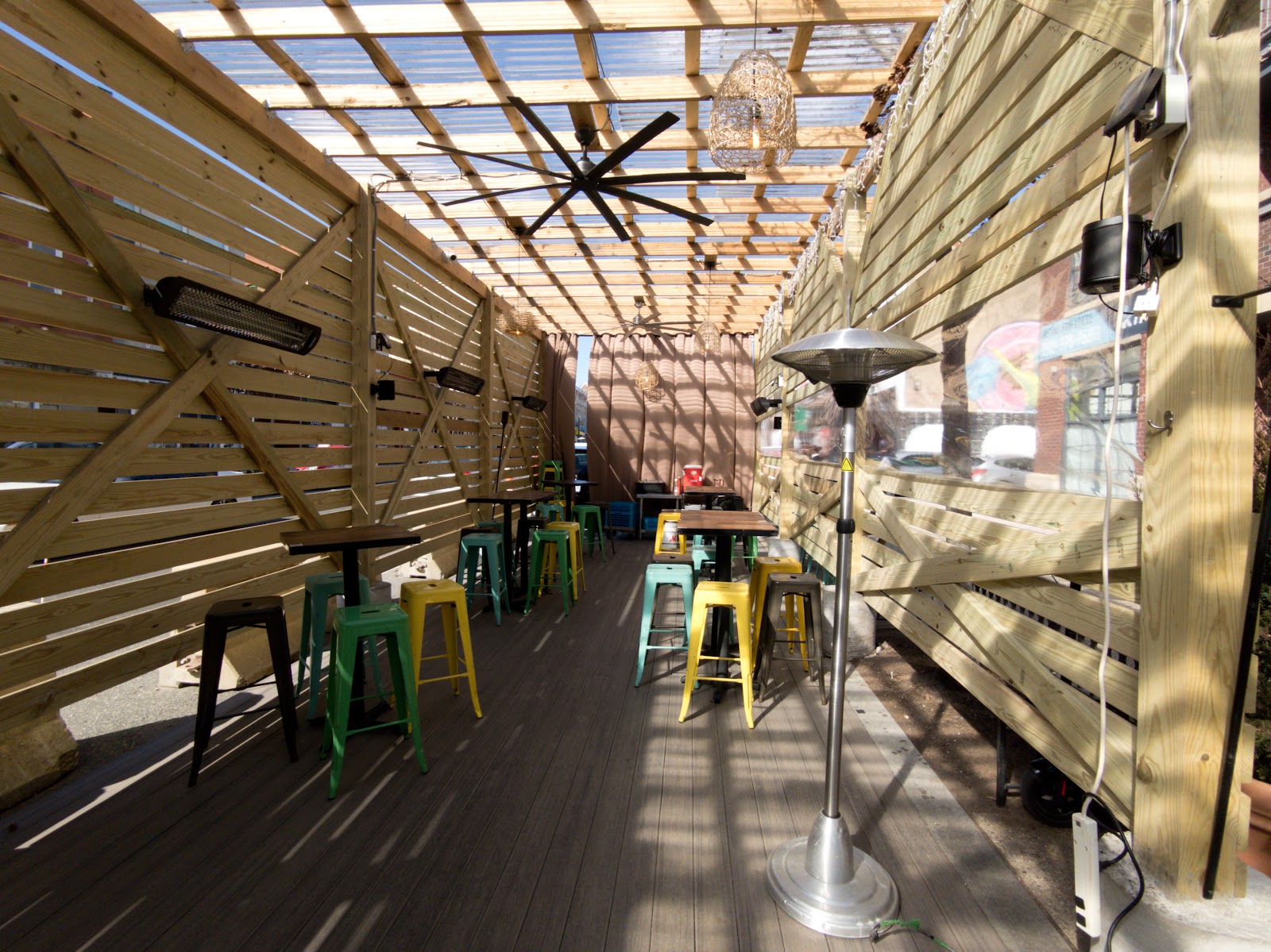 Tiki on 18th tiki bar interior, Adams Morgan Washington DC