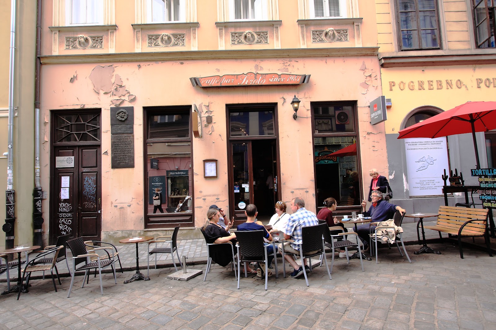 Krolo Zagreb bar interior