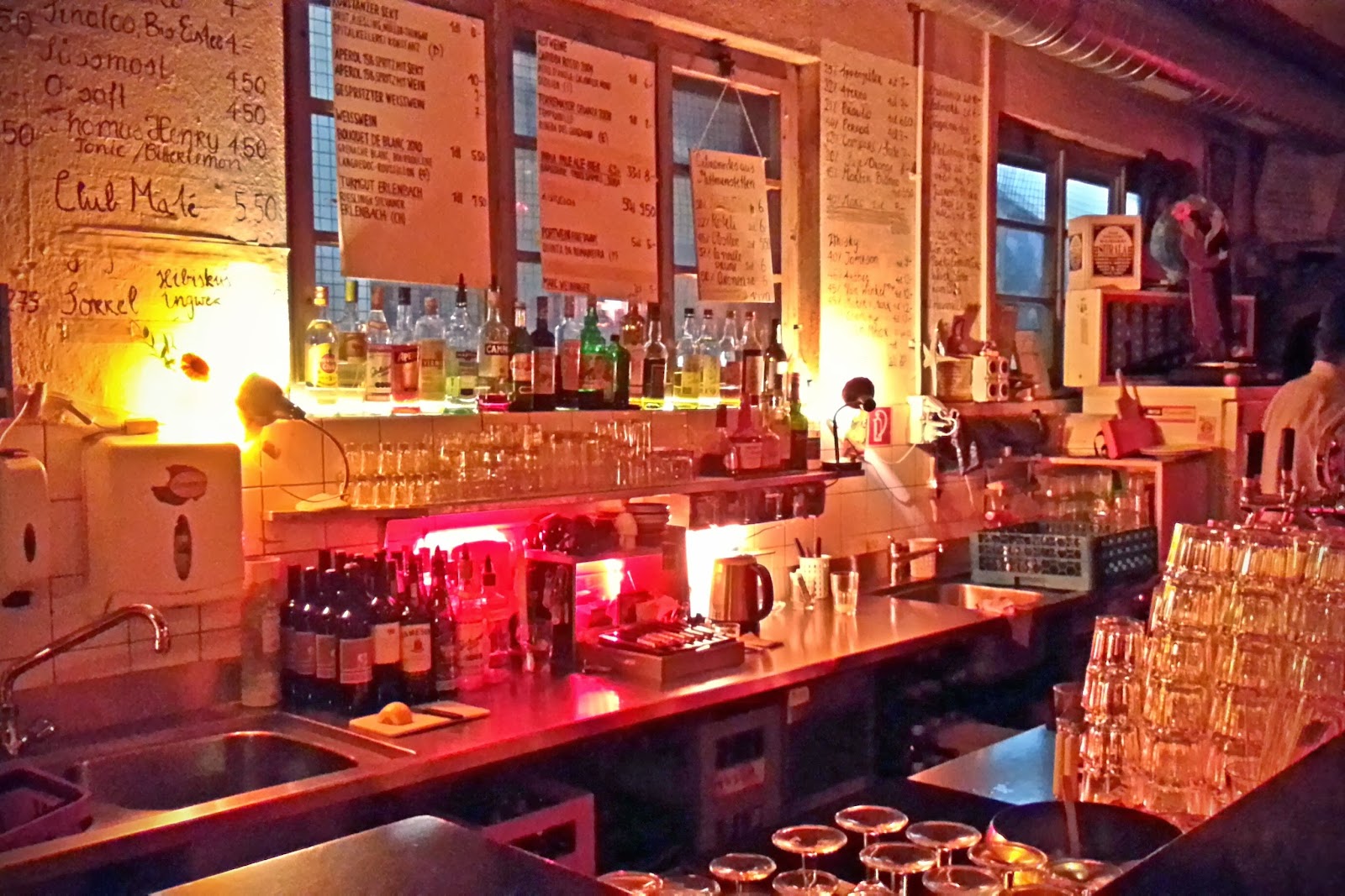 Helsinki Klub live music bar in Kreis 5, Zurich