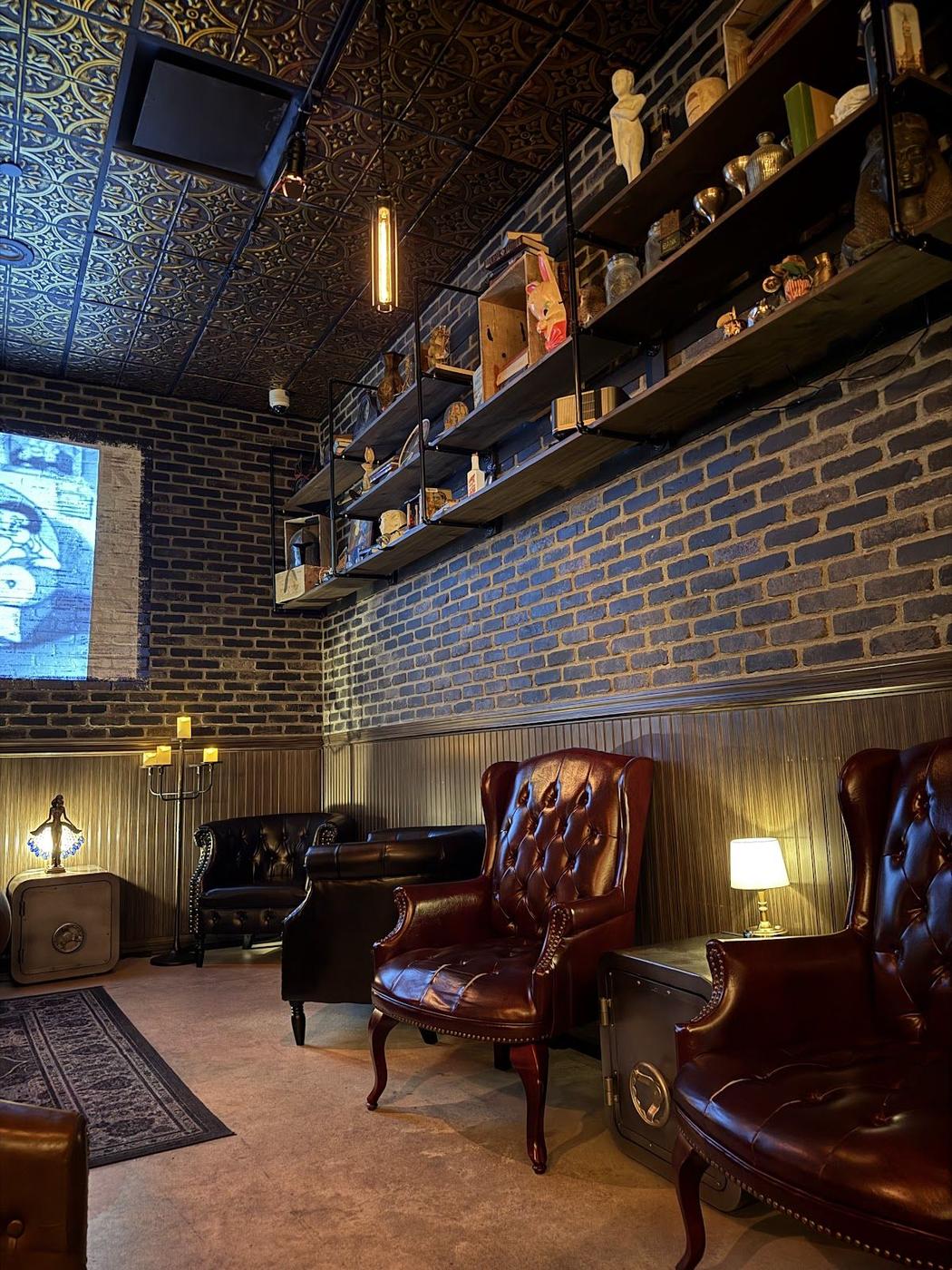 Gold Spike Las Vegas bar interior