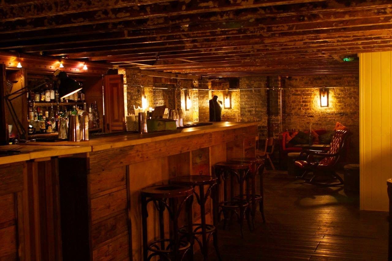 The Vault London bar interior